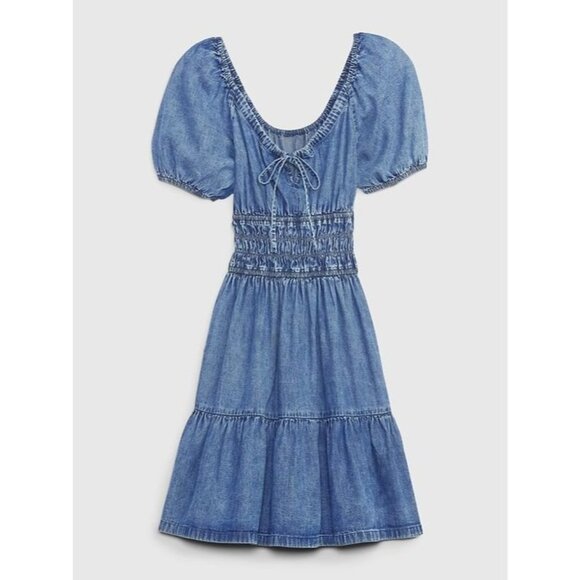 Gap Cotton Chambray Denim Dress M - Picture 1 of 6